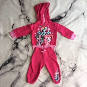 MY LITTLE PONY Toddler Girl Jogger Suit | Size 2T